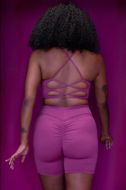 Plum Crossback Set